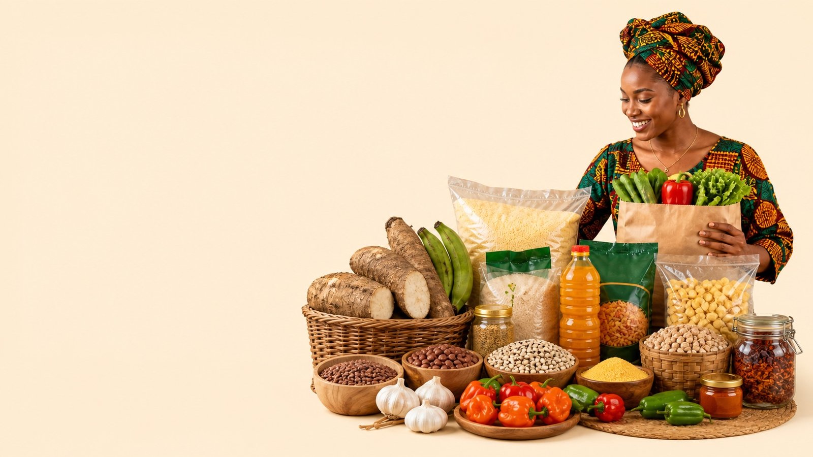 Authentic African groceries and pantry staples
